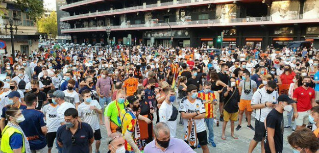 Manifestación Mestalla