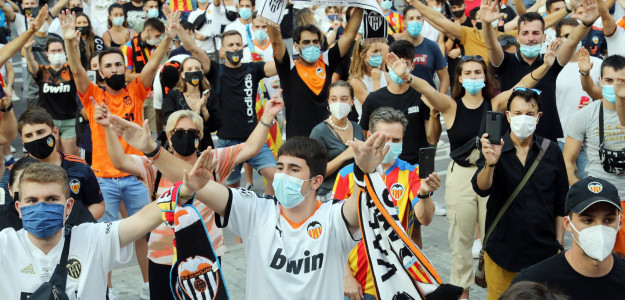 Afición del Valencia 