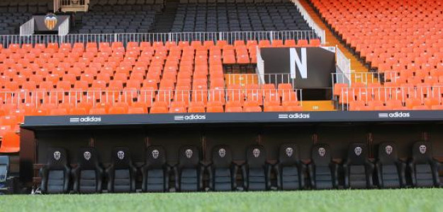 Banquillo de Mestalla