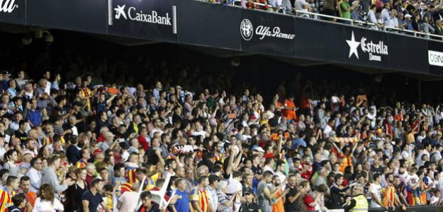 Afición del Valencia 