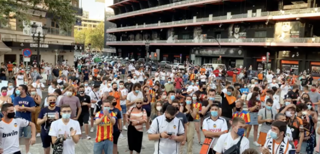 Afición del Valencia 