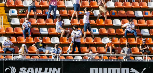 Afición del Valencia 