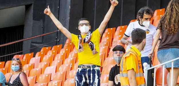 Afición del Valencia 