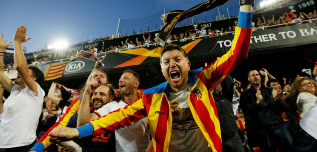 Afición del Valencia 
