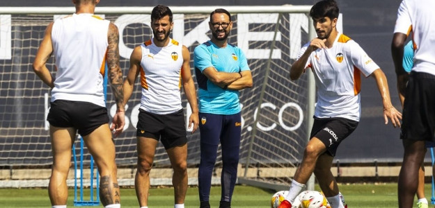 Entrenamiento del Valencia CF