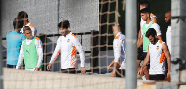 Entrenamiento del Valencia CF