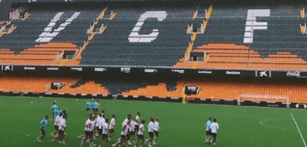 Entrenamiento del Valencia CF