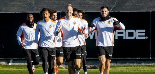 Entrenamiento del Valencia