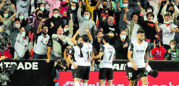 Gol del Valencia
