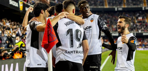 Gol del Valencia