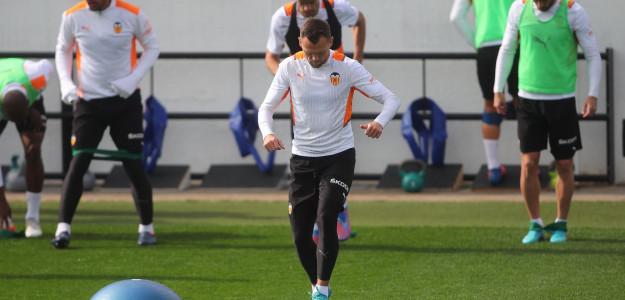 Entrenamiento del Valencia