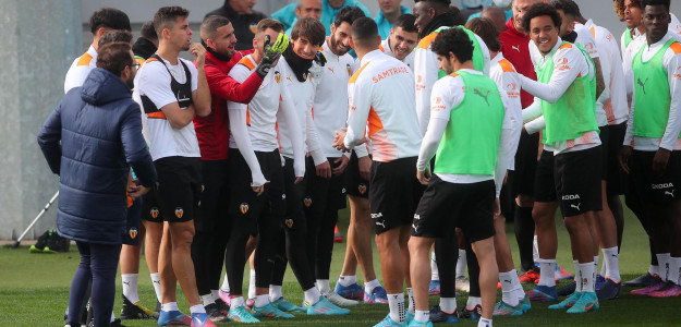 Entrenamiento del Valencia