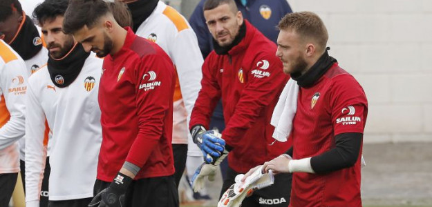 La portería del Valencia 22/23