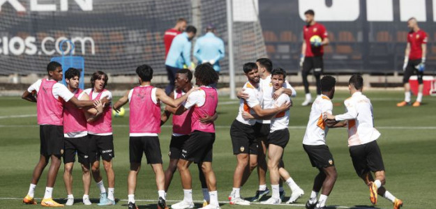 Entrenamiento del Valencia