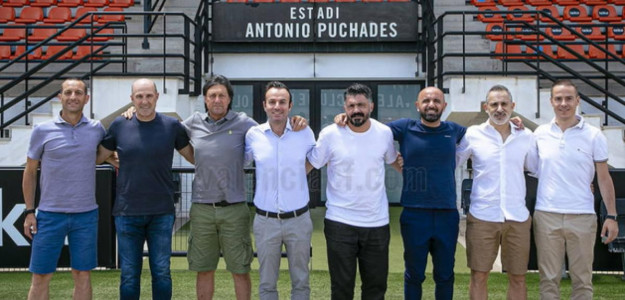 Cuerpo técnico del Valencia CF