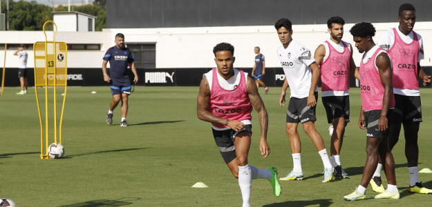 Entrenamiento del Valencia