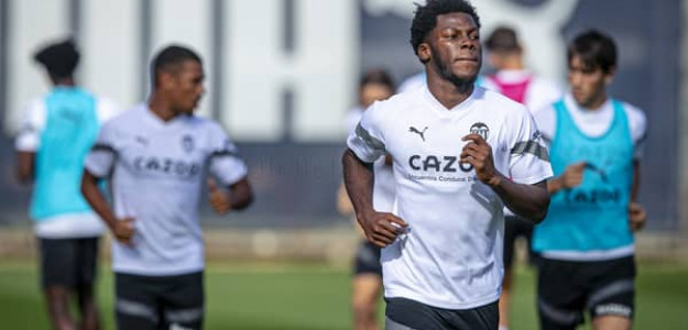 Entrenamiento del Valencia