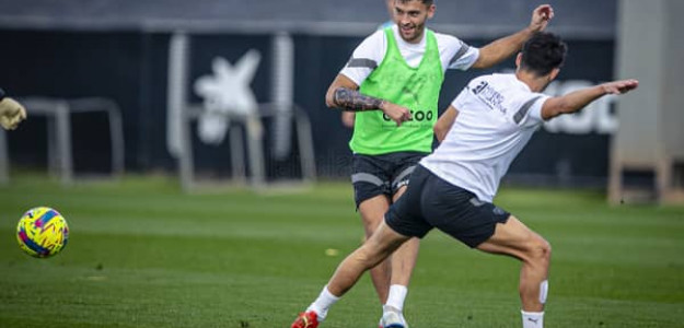 Entrenamiento del Valencia