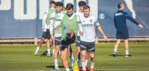 Entrenamiento del Valencia