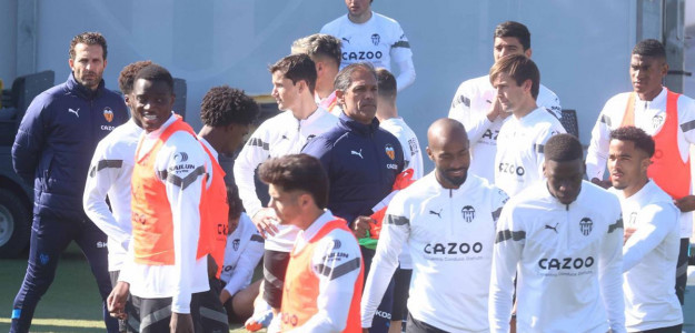 Entrenamiento del Valencia