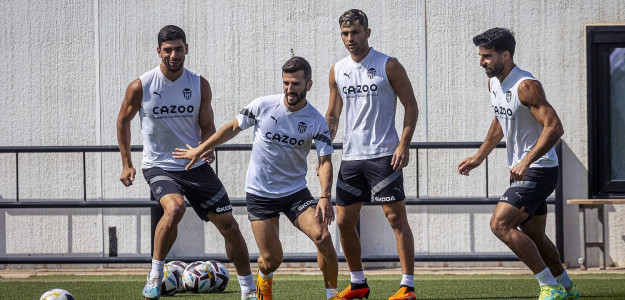 Entrenamiento del Valencia