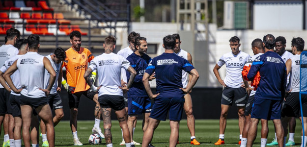 Entrenamiento del Valencia