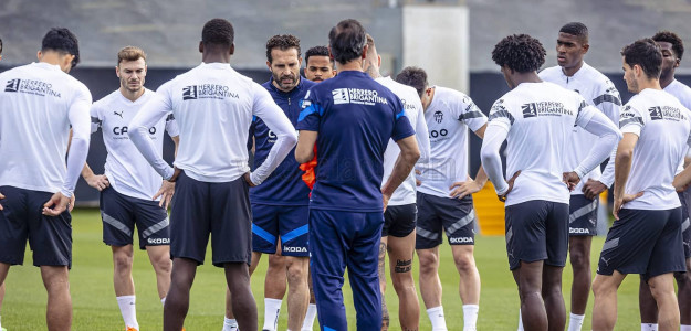 Entrenamiento del Valencia
