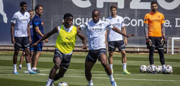 Entrenamiento del Valencia