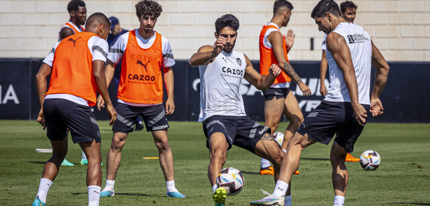 Entrenamiento del Valencia