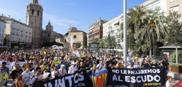 Manifestación Valencia CF