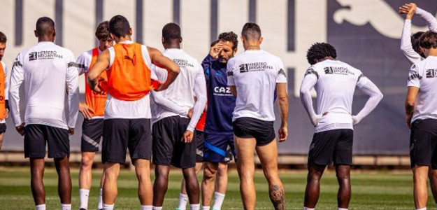 Entrenamiento del Valencia