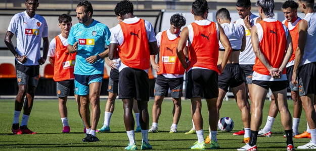 Entrenamiento del Valencia