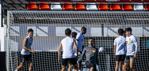 Entrenamiento del Valencia