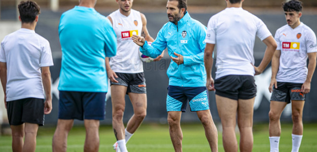 Entrenamiento del Valencia