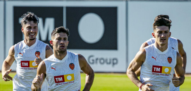 Entrenamiento del Valencia