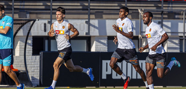 Entrenamiento del Valencia