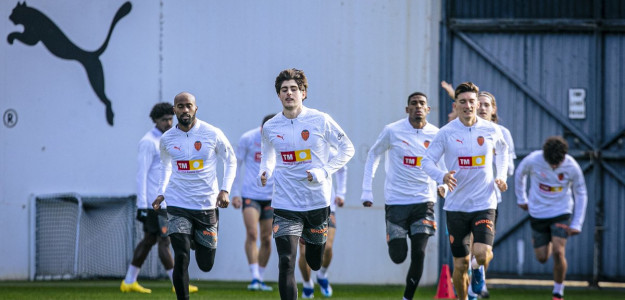 Entrenamiento del Valencia