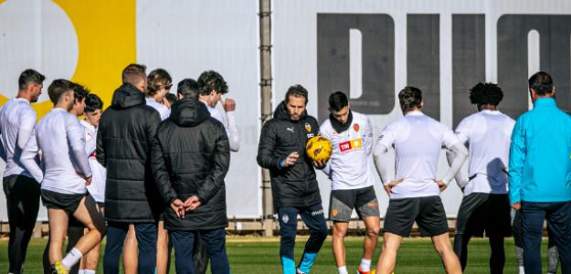 Entrenamiento del Valencia