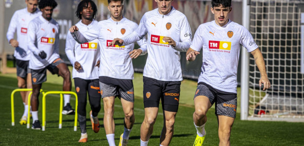 Entrenamiento del Valencia