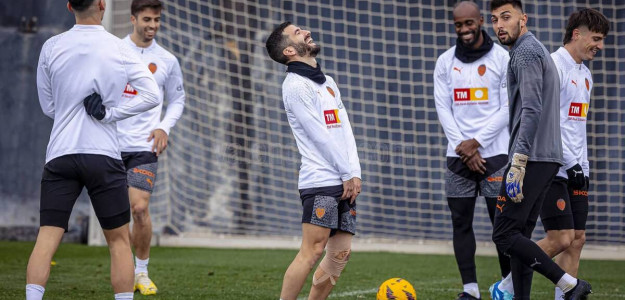 Entrenamiento del Valencia