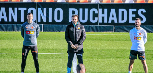 Entrenamiento del Valencia