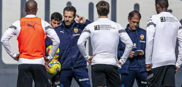 Entrenamiento del Valencia