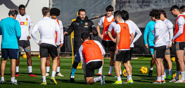 Entrenamiento del Valencia