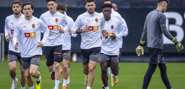 Entrenamiento del Valencia