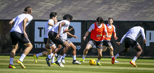 Entrenamiento del Valencia