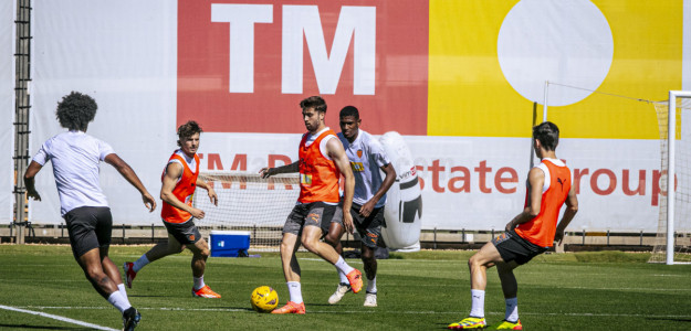Entrenamiento del Valencia