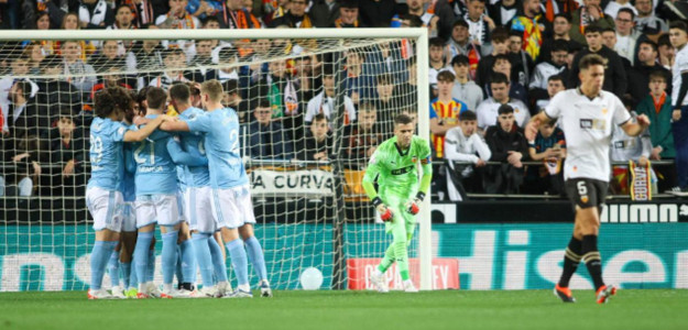 Valencia-Celta en copa
