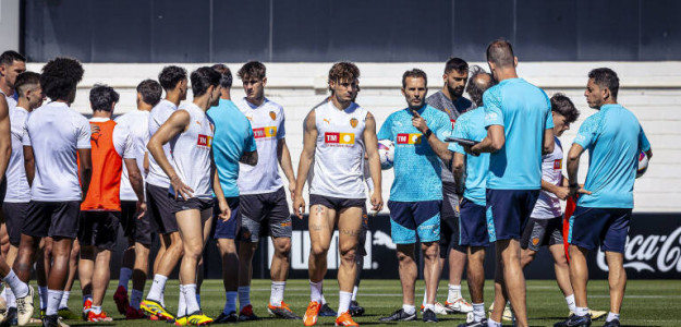 Entrenamiento del Valencia