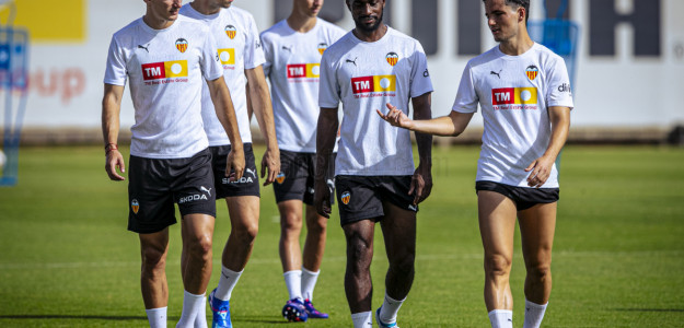 Entrenamiento del Valencia