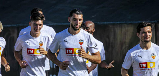Entrenamiento del Valencia